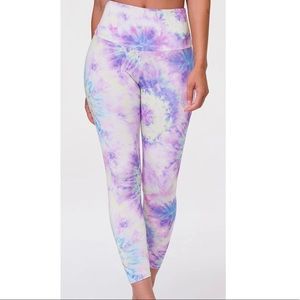 Onzie High Rise Neon Tie Dye Leggings